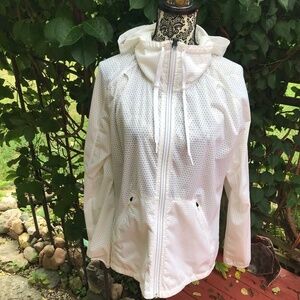 Adidas water resistant athletic jacket
